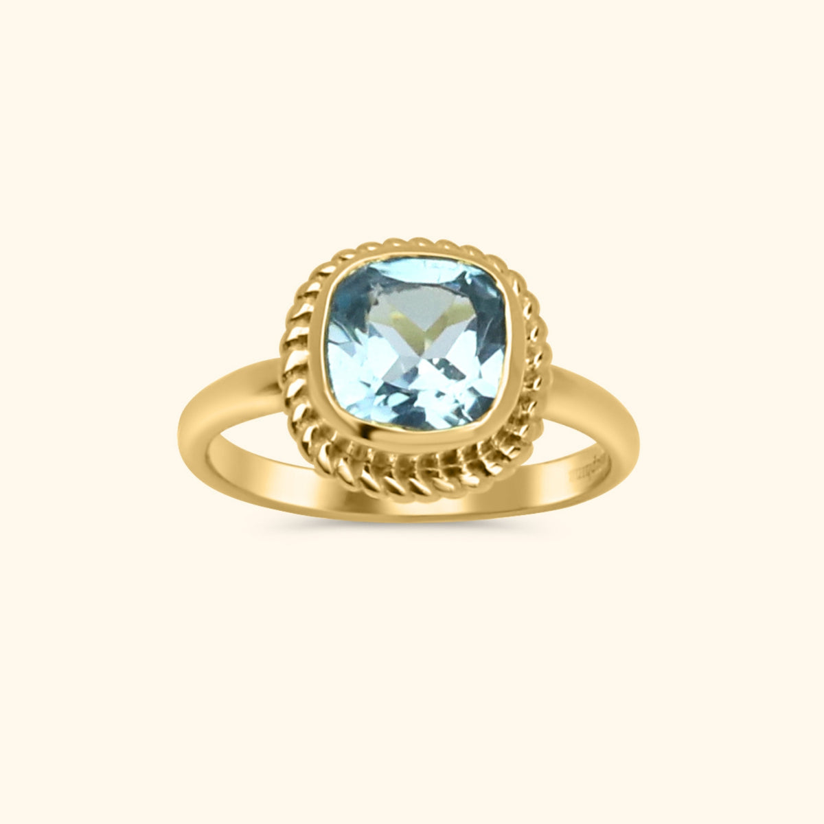 Dolly Blue Topaz Ring