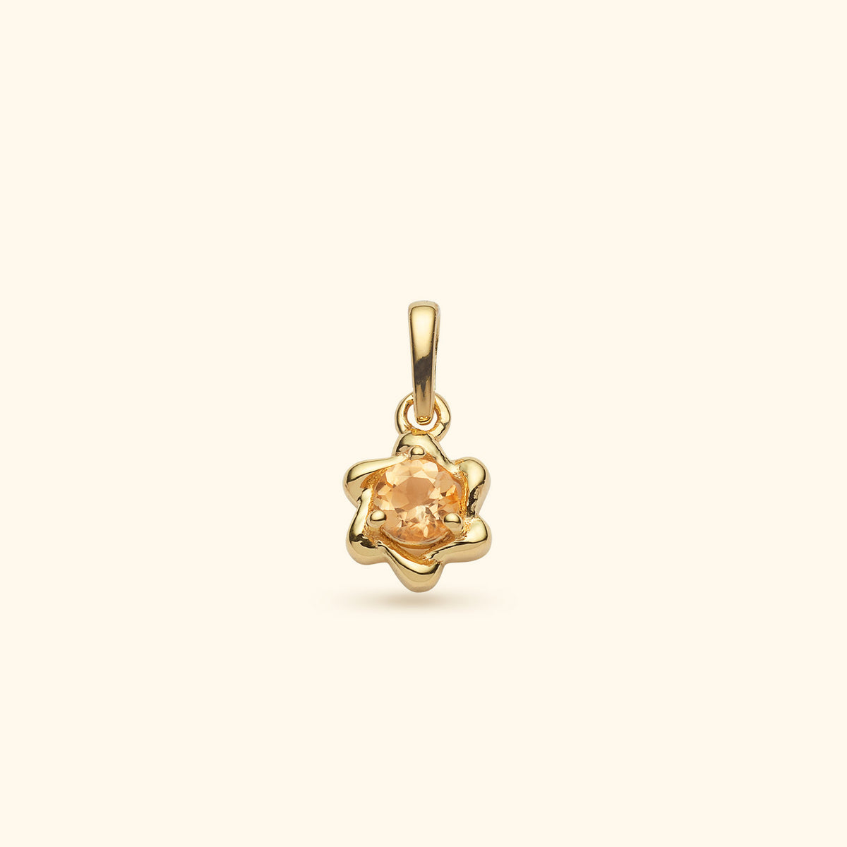 Vintage Citrien Hanger Sunny | 14K Goud