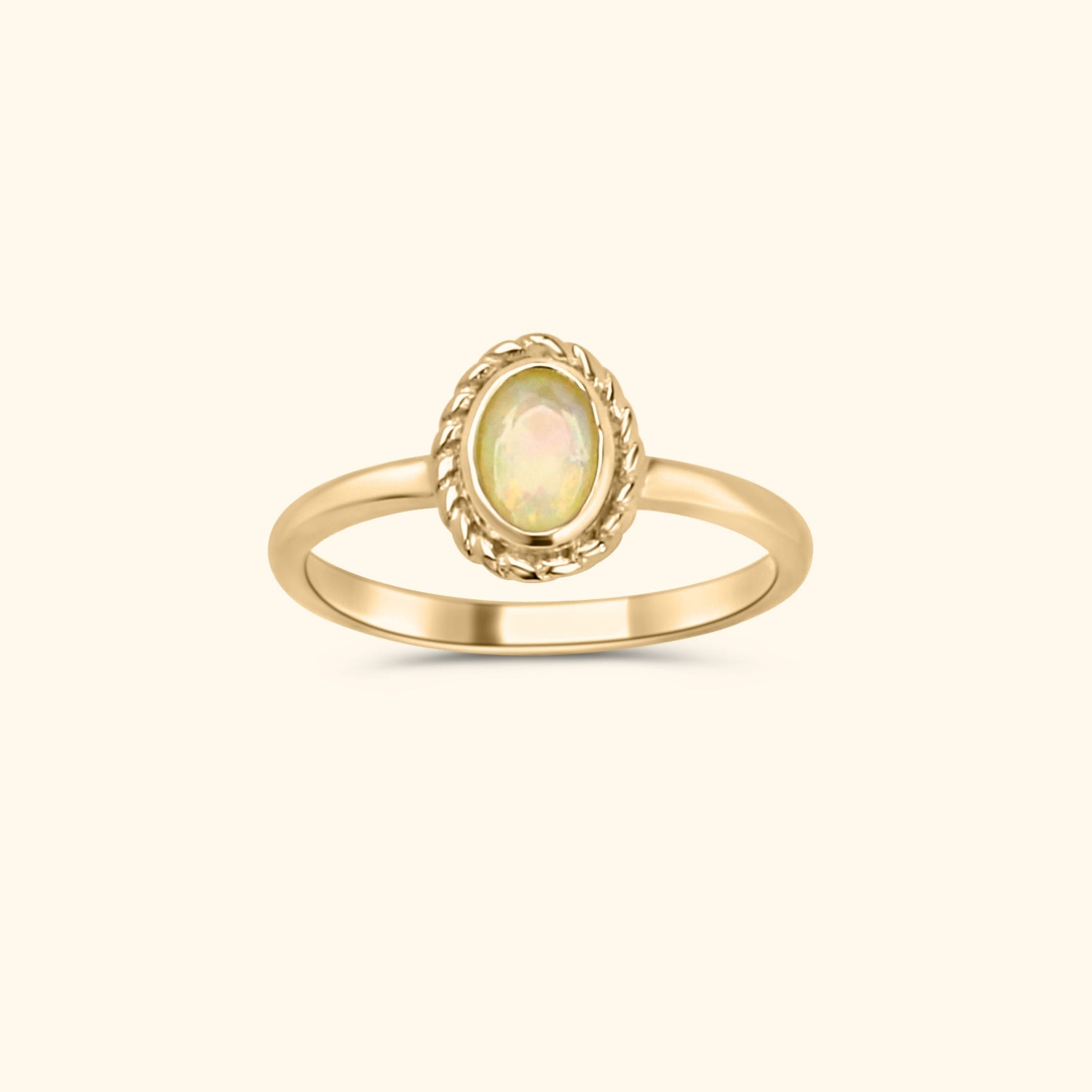 September sapphire Birthstone ring Gold-colored ring for women