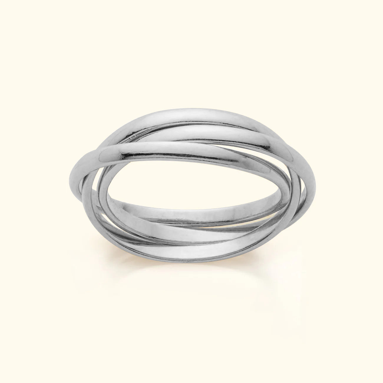 YL Damesring – Oneindigheidssymbool X-ring, 925 Sterling Zilver Met Zirkonia