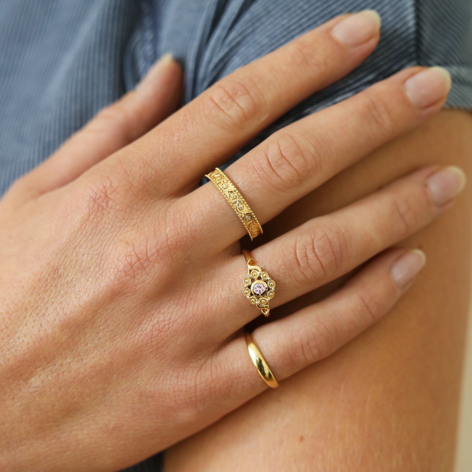 Pink Sunny ring