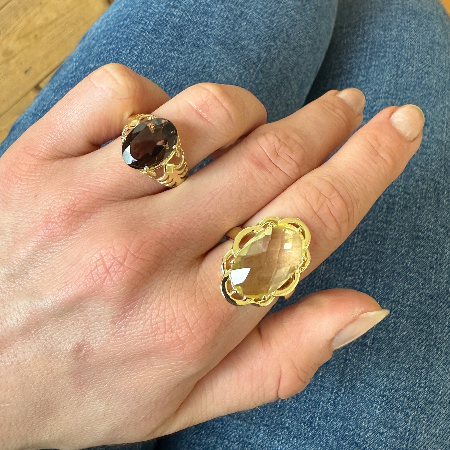 Large Smoky Ring