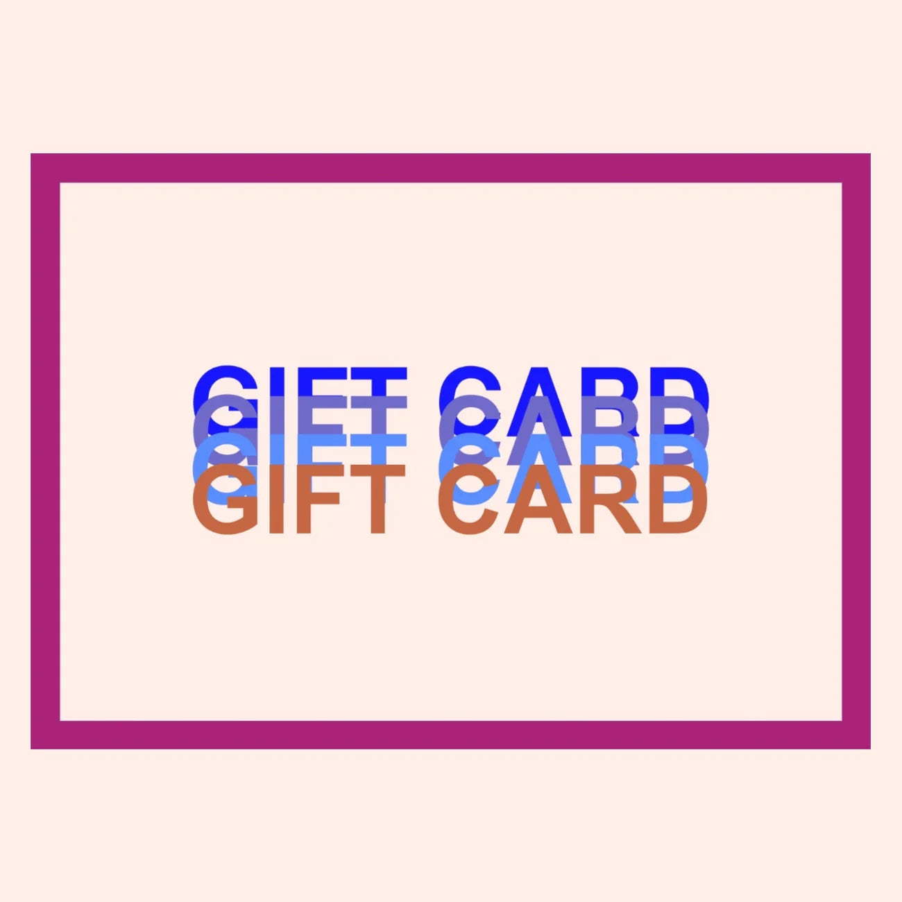 Cadeaubon (Fysiek)