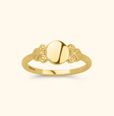 Bohemian Signet ring | 14K Goud