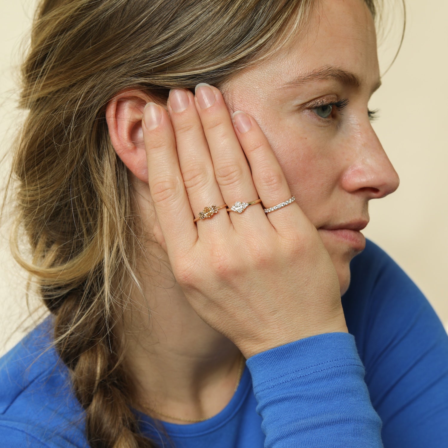 Bold Tanja Diamond Ring | 14K