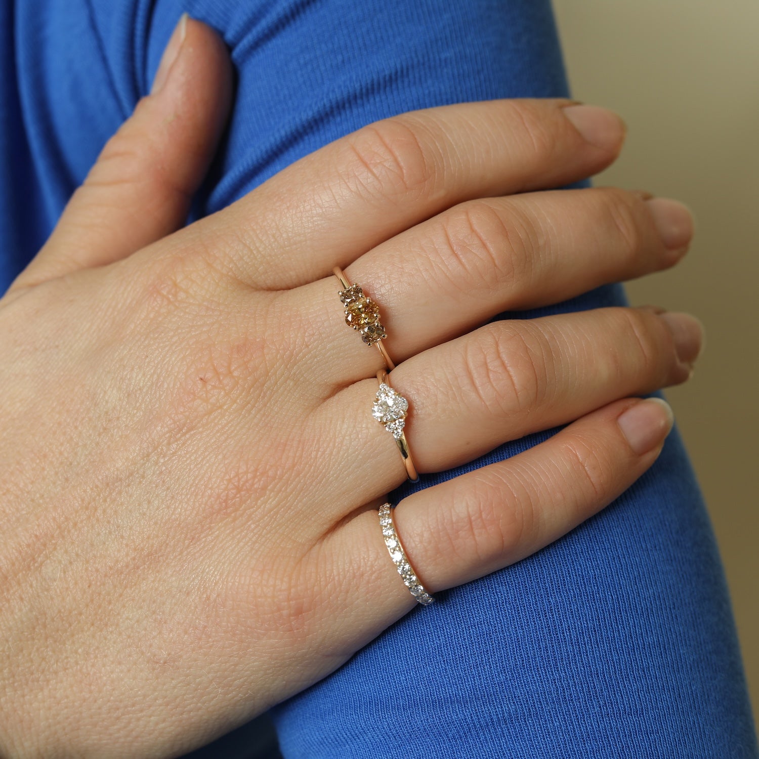 Bold Tanja Diamond Ring | 14K