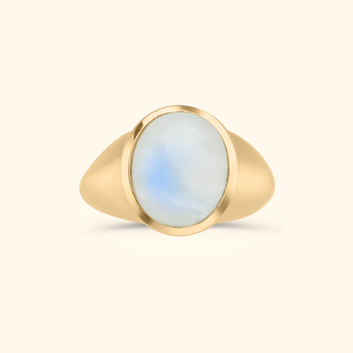 Moonstone Signet ring