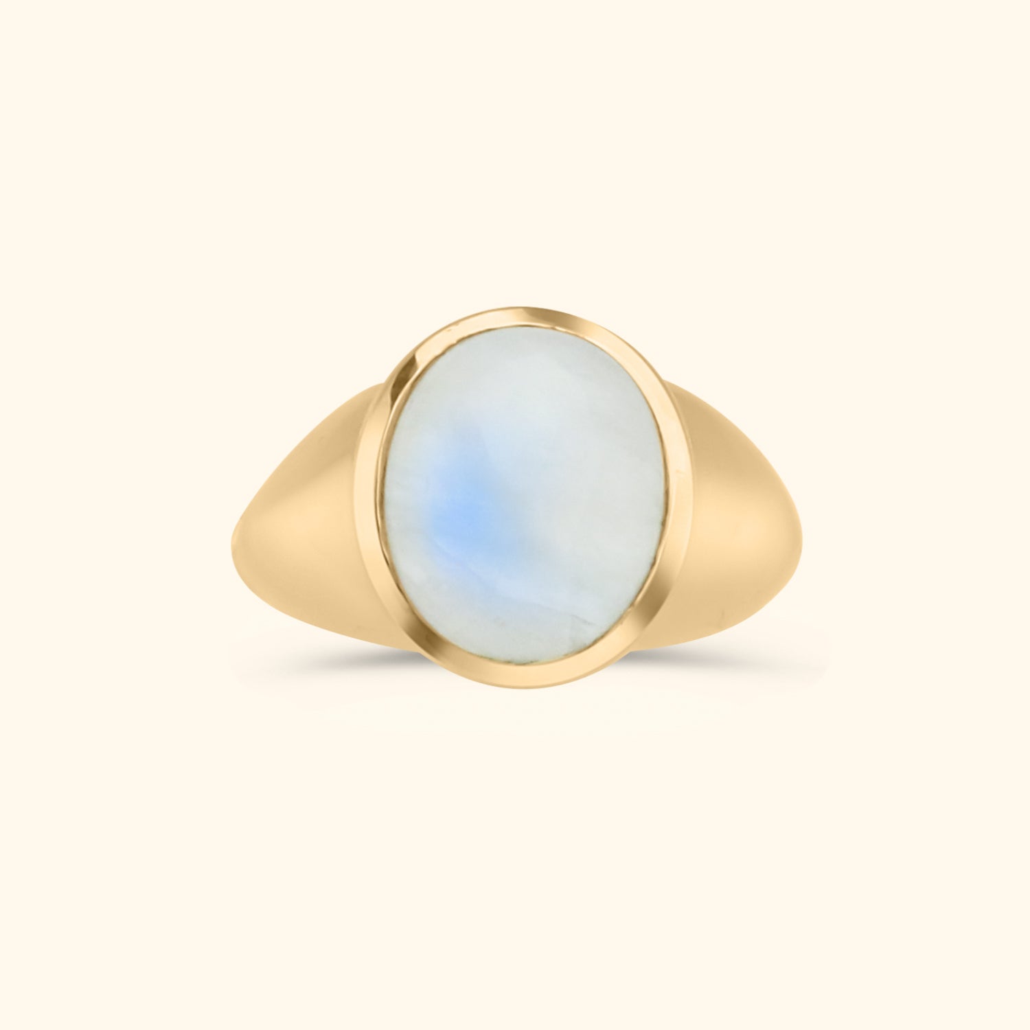 Moonstone Signet ring