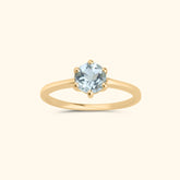 Jose Aquamarine ring | 9K