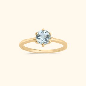 Jose Aquamarine ring | 9K