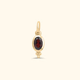 Birthstone Pendant | Gold-plated brass