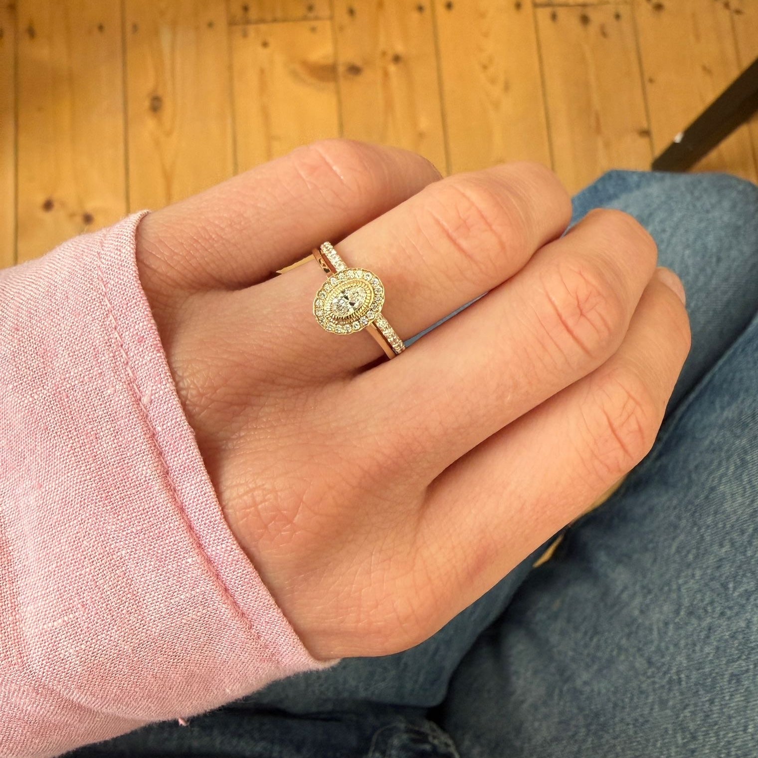 ringen met diamanten