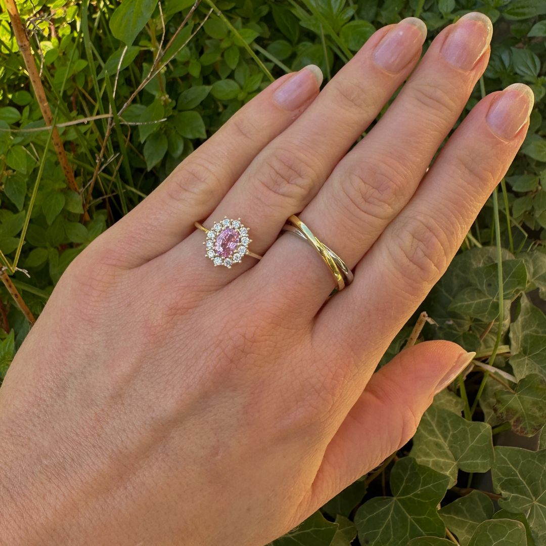 Lady Diana Ring Pink