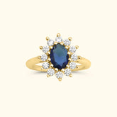Lady Diana Ring Blue