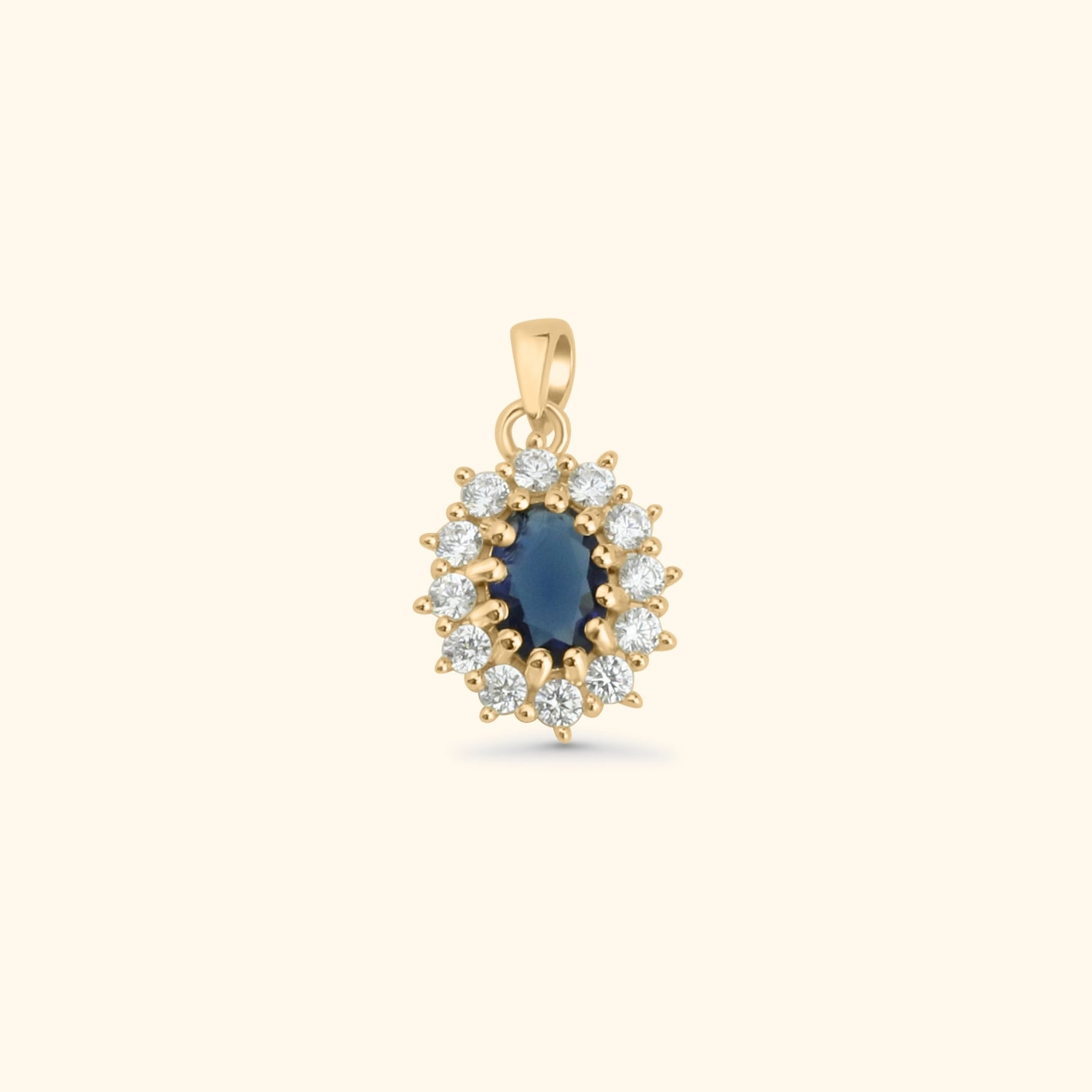 Lady Diana Necklace Blue