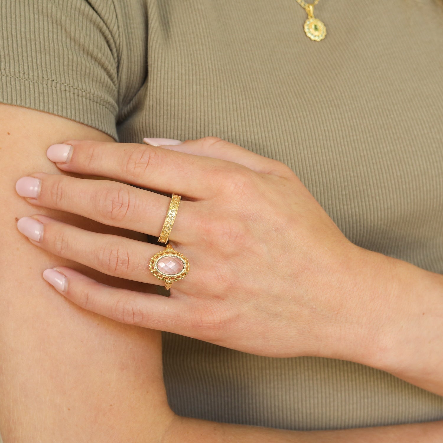 Lucy Rose Quartz Ring