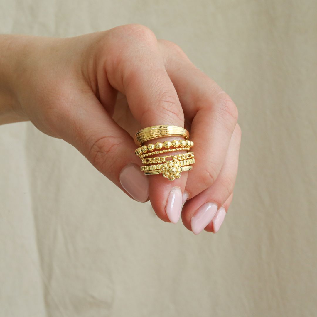 Bold Bubble Stacking Ring