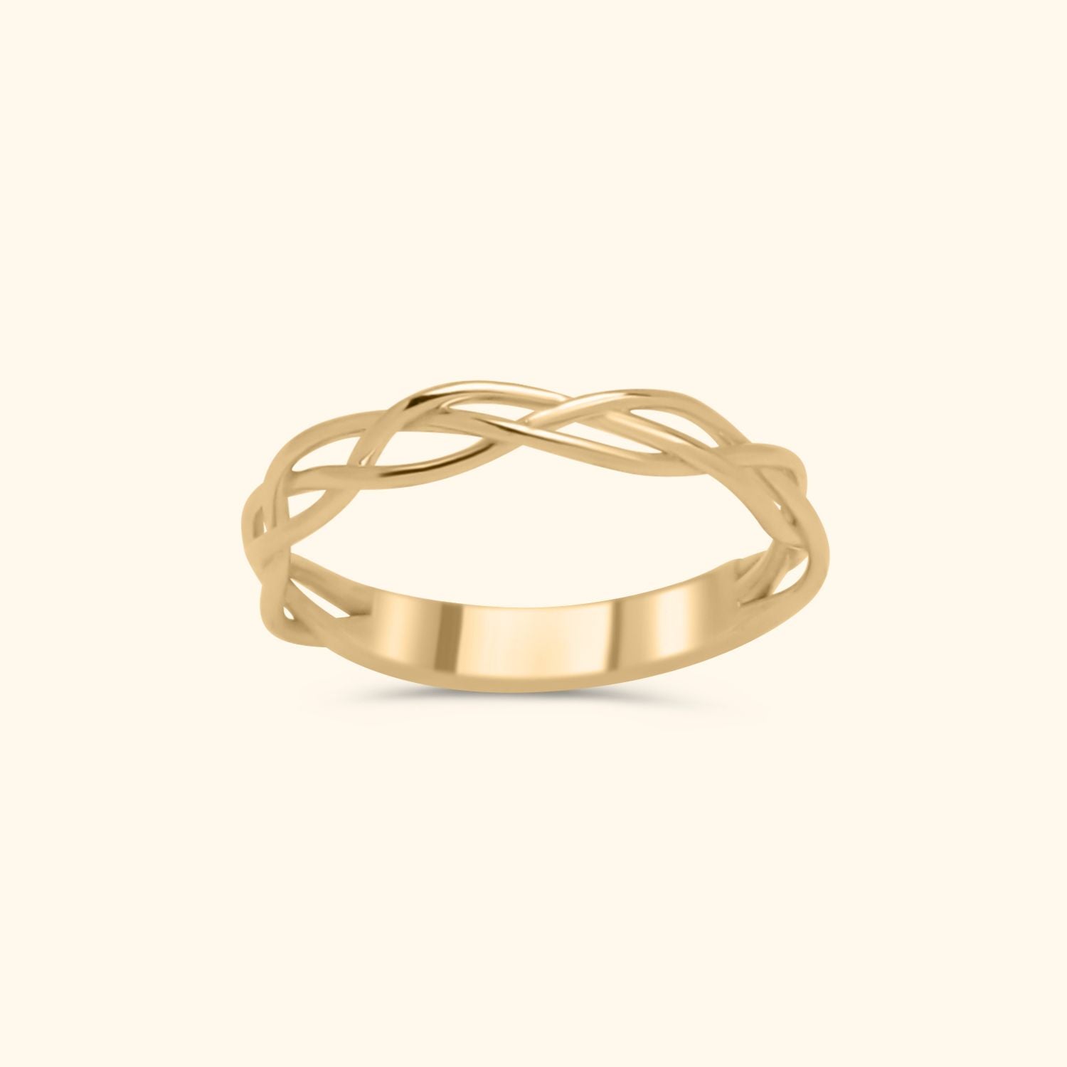 Twisted Elegant ring | 9K