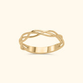 Twisted Elegant ring | 9K