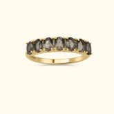 Selly Smoky ring | 9K goud