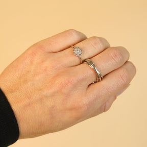 Zeeuwse knoop ring silver