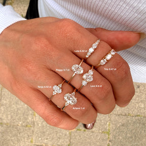 Lola Diamond ring | 9K