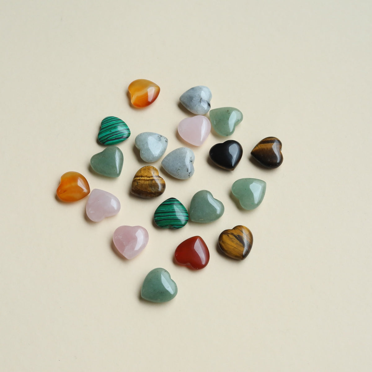 Tiger eye heart