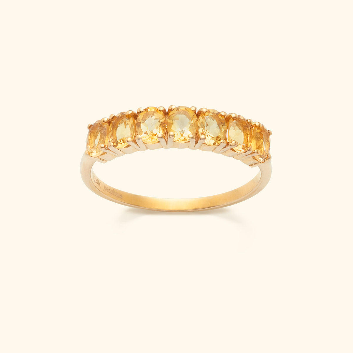 Selly Citrine Ring | 14K Gold