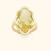 Lemon Topaz Ring