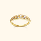 Pavé Petit Dome Ring