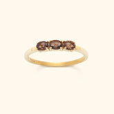 Trio Smoky Ring