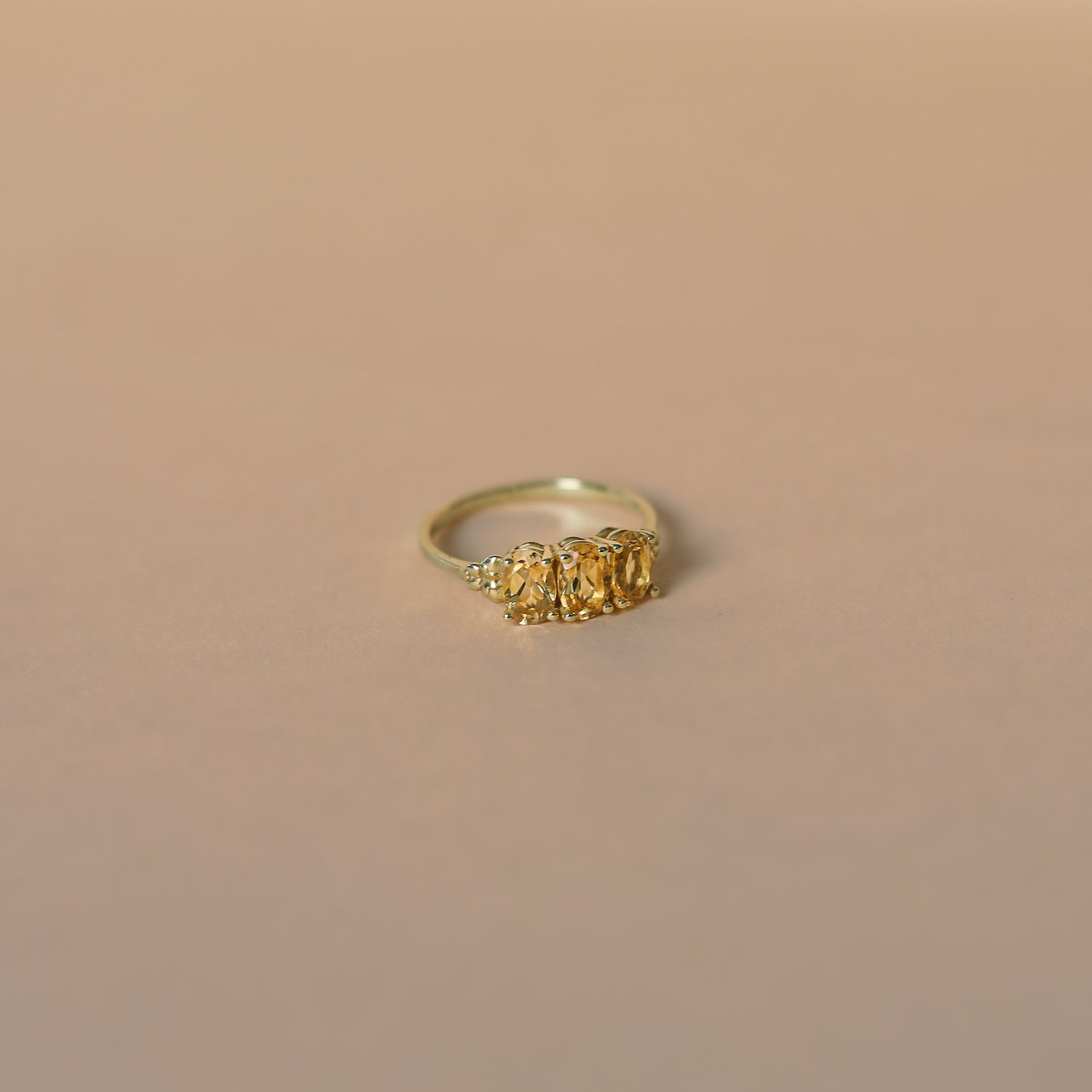 Vintage Elisa Citrine ring