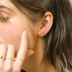 Dolly Green Studs
