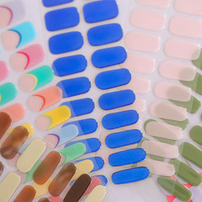 Nagelstickers gellak | French Pastels Manicure