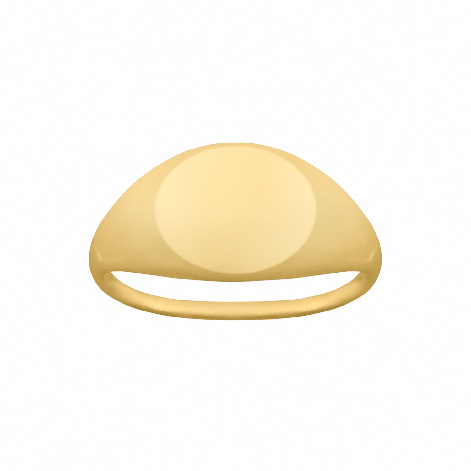 Initial Signet Ring | Gold Plated