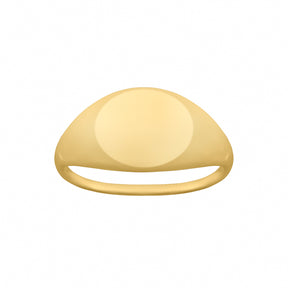 Initial Signet Ring | Gold Plated